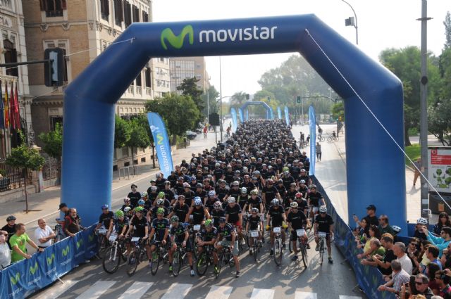 Más de 2.000 ciclistas se apuntan a la Marcha Movistar de Murcia - 2, Foto 2