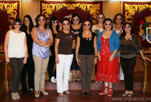 Las mujeres de Alguazas se tiñen de rosa - 1, Foto 1