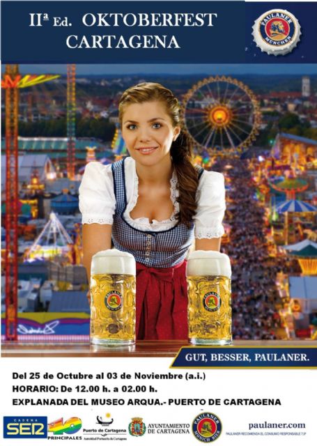 El II Oktoberfest Cartagena 2013 arranca este viernes con novedades - 1, Foto 1