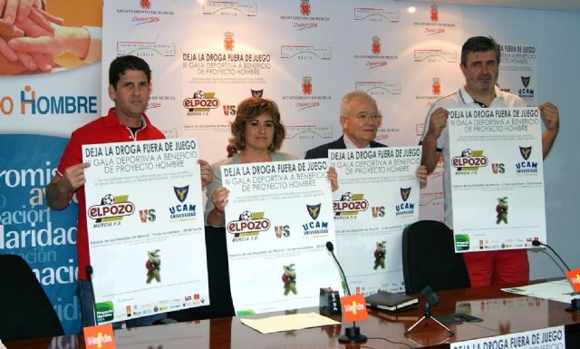 El deporte murciano apoya a Proyecto Hombre en la III Gala del Deporte para prevenir el consumo de drogas - 1, Foto 1