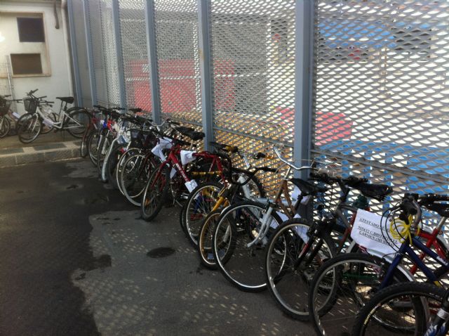 La Policía Nacional expone en la Comisaría de Distrito de San Andrés medio centenar de bicicletas recuperadas - 1, Foto 1