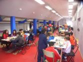 Medio centenar de escolares de los diferentes centros de enseñanza de la localidad protagonizaron la fase local de ajedrez de Deporte Escolar