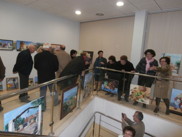 Inauguración de exposiciones de artista locales en la pedanía de La Estación- Esparragal con motivo de las Fiestas de la Purísima - 1, Foto 1