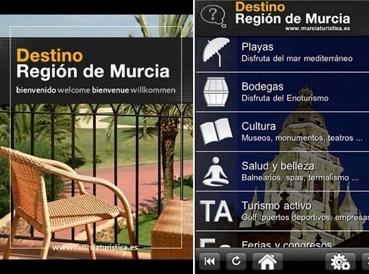 La aplicación móvil ´Destino Región de Murcia´ aspira a convertirse en la mejor ´app´ turística nacional - 1, Foto 1