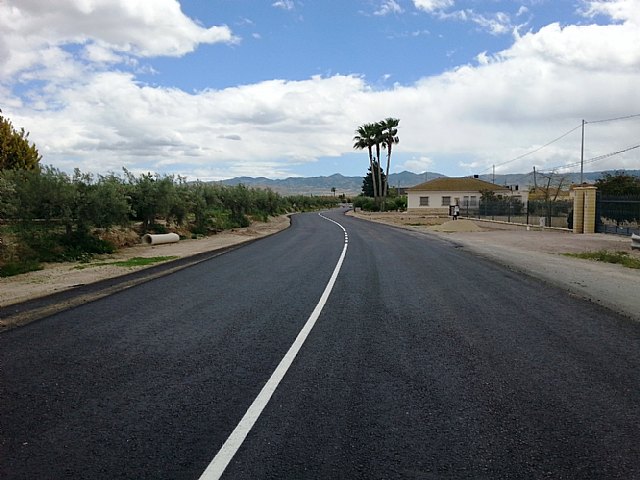 Obras Públicas destinará el año próximo 10,6 millones a la recuperación de carreteras en Lorca - 1, Foto 1