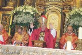 El Obispo de la Dicesis de Cartagena preside la santa misa en la jornada de la festividad de la patrona de Totana