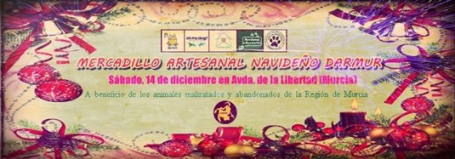 I Mercadillo Solidario a beneficio de los animales maltratados y abandonados de la Región de Murcia - 1, Foto 1
