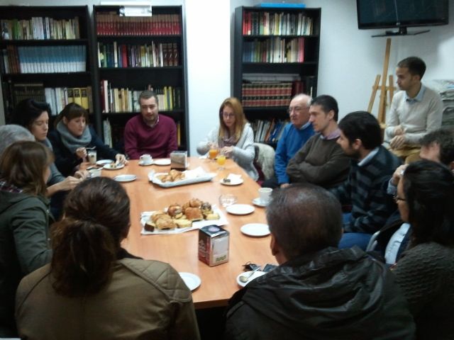 El PSOE Lorquino celebra su tradicional desayuno navideño con los medios de comunicación - 1, Foto 1