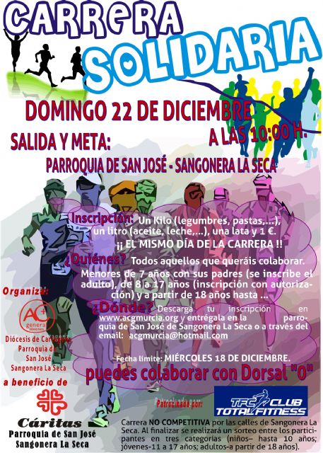 Carrera solidaria a beneficio de Cáritas - 1, Foto 1