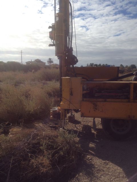 El Ayuntamiento de Lorca concluye los sondeos geotécnicos para el proyecto de limpieza de metales pesados el lecho del Guadalentín por fitoextracción - 1, Foto 1