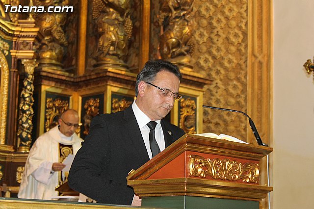 Antonio Martnez Belch jur su cargo de Presidente del Ilustre Cabildo Superior de Procesiones de Totana - 8