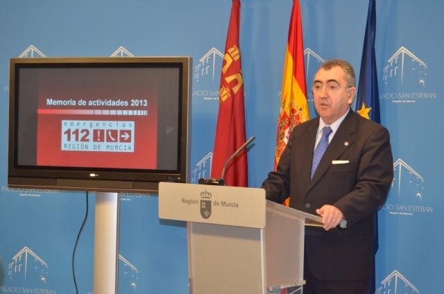 El 1-1-2 Región de Murcia se afianza como referente en la gestión de las emergencias con 377.639 incidentes atendidos en 2013 - 1, Foto 1