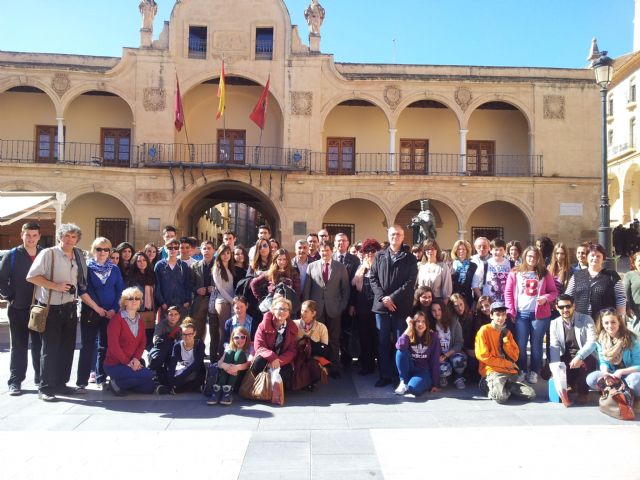 Jóvenes de Grecia, Alemania, Bélgica, Turquía, Polonia, Francia, Rumanía, Hungría, Italia y España participan en un programa de intercambio Europeo en Lorca - 2, Foto 2