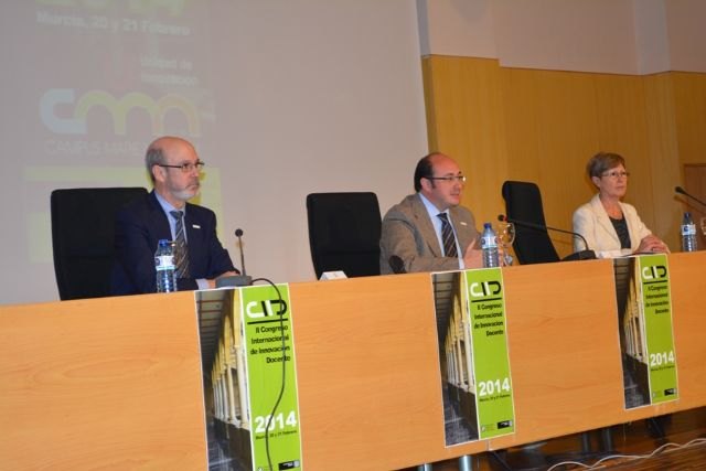 Sánchez destaca el esfuerzo de la UMU y la UPCT por orientar el trabajo de los docentes hacia la empleabilidad de los alumnos - 1, Foto 1