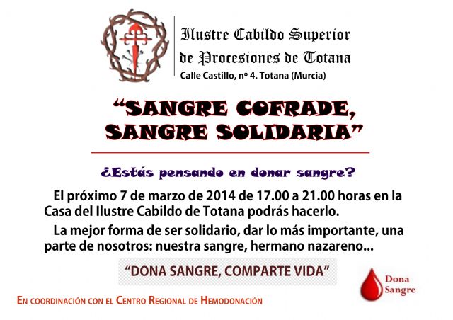 IV campaña solidaria de donación de sangre promovida por el Ilustre Cabildo, Foto 1