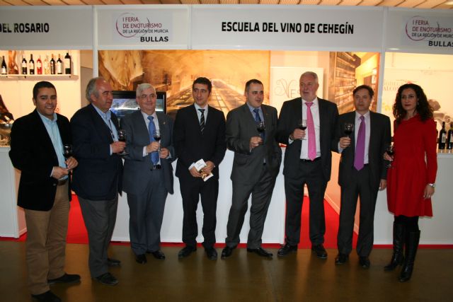 La Escuela del Vino de Cehegín, presente en la I Feria de Enoturismo de la Región de Murcia - 1, Foto 1