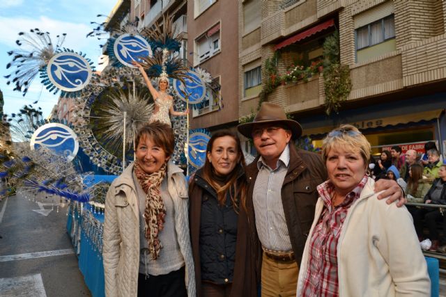 La presidenta de la Batalla de las Flores y el Carnaval de Jersey visita Águilas - 1, Foto 1