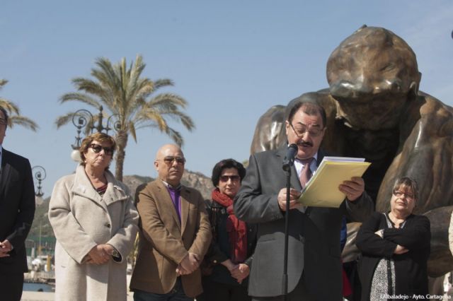 Cartagena se suma al homenaje a las víctimas del terrorismo - 3, Foto 3