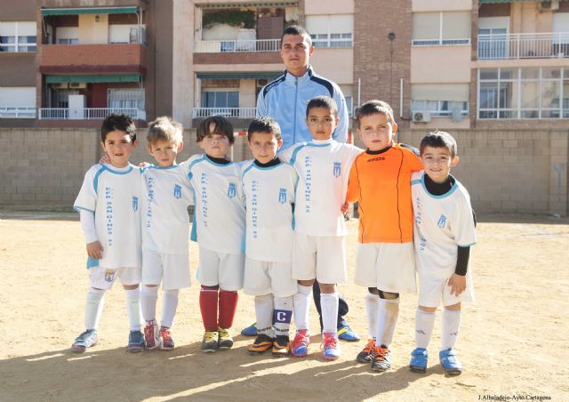 La Unión, Mediterráneo, UCAM Ciudad Jardín  y San Ginés, favoritos para el play off de prebenjamín B - 4, Foto 4