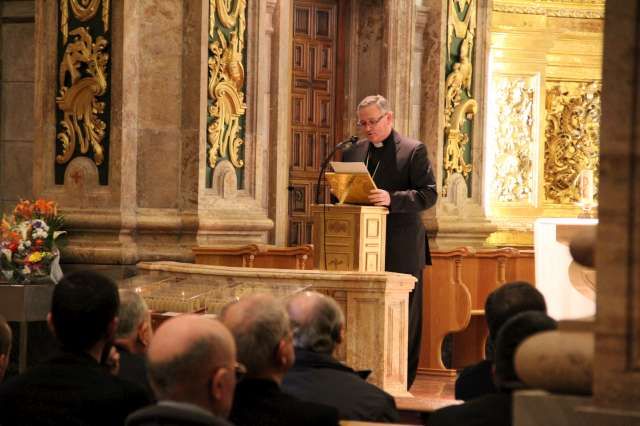 El Sr. Obispo se dirige a más de 200 sacerdotes en el retiro de Cuaresma - 1, Foto 1