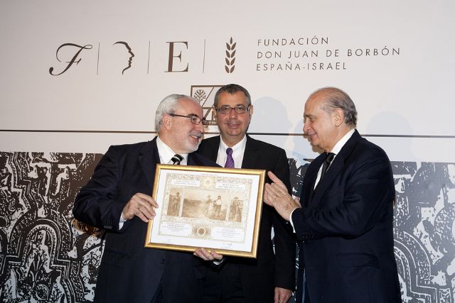 El Fondo Nacional Judío homenajea a la UCAM por crear un bosque con 12.000 árboles en Israel - 1, Foto 1