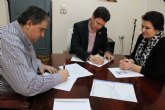 El Ayuntamiento de Alhama firma convenios con Cruz Roja, Las Flotas y la Fundacin Francisco Munuera