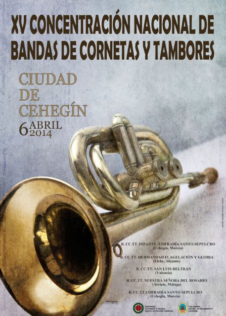 La Concentración de Bandas de Cornetas y Tambores 'Ciudad de Cehegín' alcanza este domingo su XV edición - 1, Foto 1