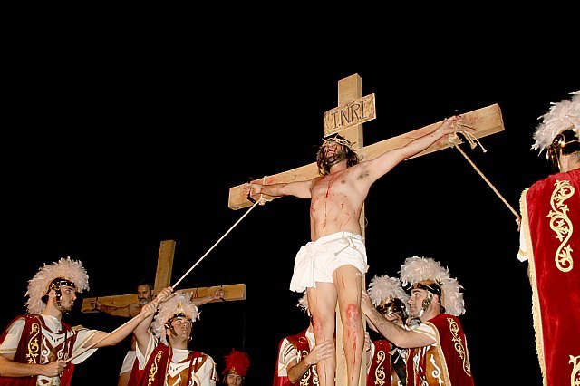 Vecinos y vecinas de Lorquí dan vida a las últimas horas de Cristo - 1, Foto 1