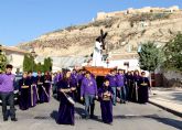 Puerto Lumbreras celebra el Vía Crucis por el casco antiguo y hasta el entorno del Castillo de Nogalte