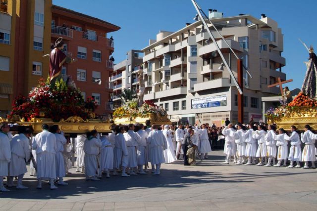 La procesión del Resucitado reunirá a cientos de personas mañana, con el Encuentro en la plaza Adolfo Suárez - 2, Foto 2