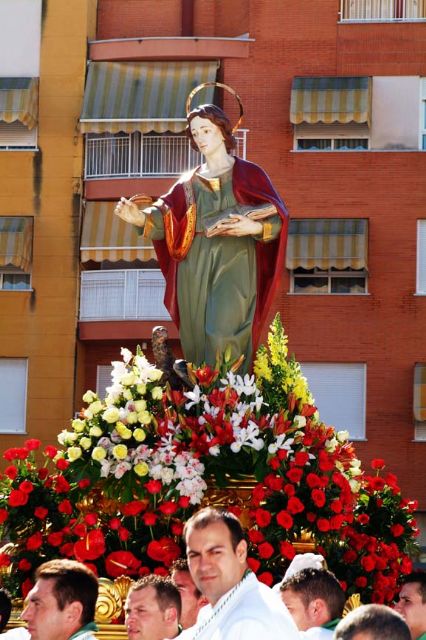 La procesión del Resucitado reunirá a cientos de personas mañana, con el Encuentro en la plaza Adolfo Suárez - 5, Foto 5