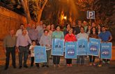 El PP de Puerto Lumbreras comienza la Campaña Electoral con la pegada de carteles