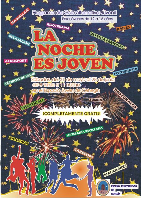 'La noche es joven' promoverá el ocio alternativo entre los jóvenes cehegineros - 1, Foto 1