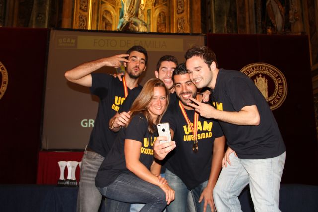 El UCAM Murcia CB, protagonista en la Gala XVI Gala del Deporte de la UCAM - 4, Foto 4