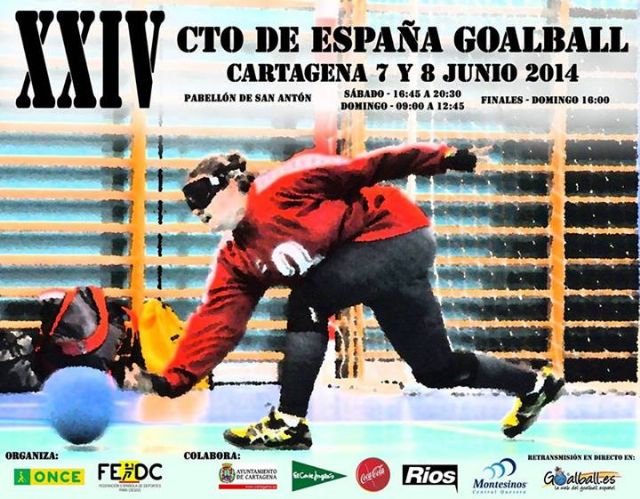 Cartagena une el deporte y la integración social con el Campeonato Nacional de Goalball - 2, Foto 2