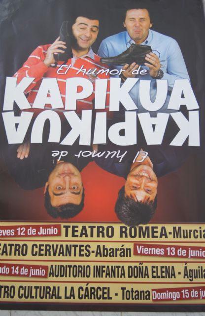 Totana acoge este domingo 15 de junio el espectáculo cómico El humor de Kapikua - 1, Foto 1