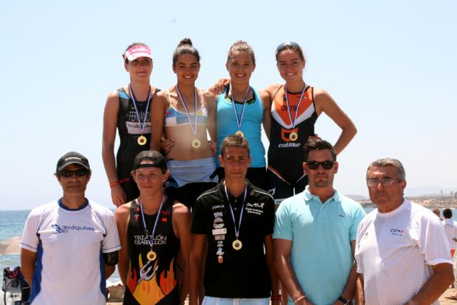 Más de doscientos deportistas participan en el IV Triatlón de Menores y Promoción de Águilas - 2, Foto 2