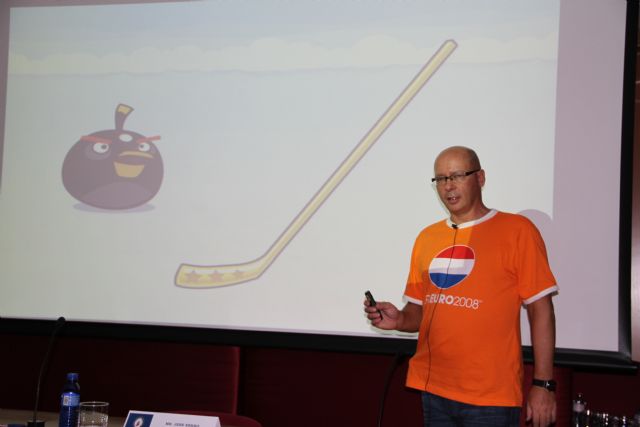 Jere Erkko, creador de Angry Birds, en la UCAM - 1, Foto 1