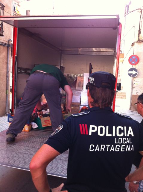 La Policía Local de Cartagena implicada con Cáritas San Diego - 2, Foto 2