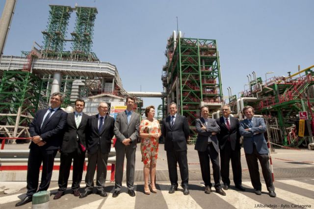 Barreiro y Ruiz visitan la refinería de Escombreras - 1, Foto 1