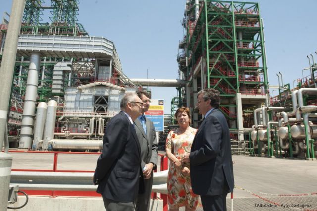 Barreiro y Ruiz visitan la refinería de Escombreras - 4, Foto 4