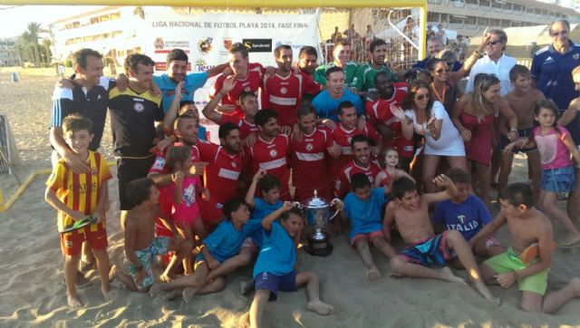 El CD Murcia, campeón nacional de la liga de fútbol playa - 1, Foto 1