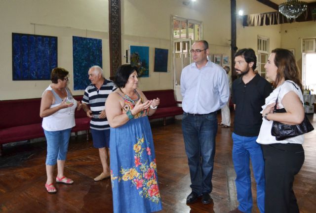 La artista Isabel Miras expone su obra en el Casino de Águilas - 2, Foto 2