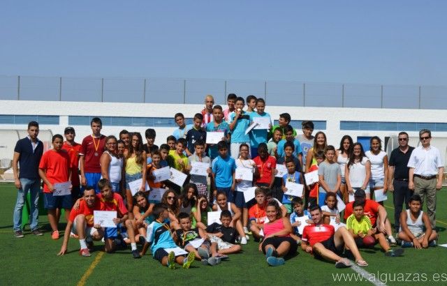 Más de 70 jóvenes aprenden y disfrutan en la Escuela Multideporte 2014 de Alguazas - 1, Foto 1