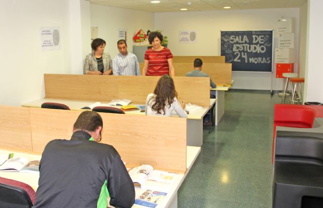 La sala de estudio 24 horas con acceso mediante huella dactilar ha registrado más de 5.700 visitas en 10 meses - 1, Foto 1