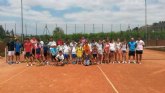 Comienza la escuela de tenis en el Club tenis Totana