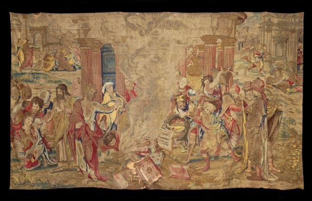 La exposición del tapiz perdido de Enrique VIII recibe casi 3.000 visitas en menos de tres meses - 1, Foto 1
