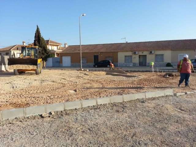 IU-Verdes San Javier denuncia la construcción de pistas deportivas sobre la Vereda de Vinco - 1, Foto 1