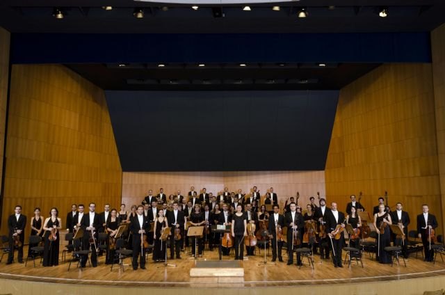 La Orquesta Sinfónica graba la banda sonora para un corto de un cineasta yeclano - 1, Foto 1