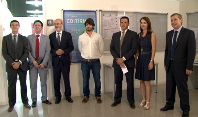 La Cátedra de los Ingenieros Técnicos Industriales de la Región de Murcia abre su sede en la UPCT para favorecer la inserción laboral de los estudiantes - 2, Foto 2